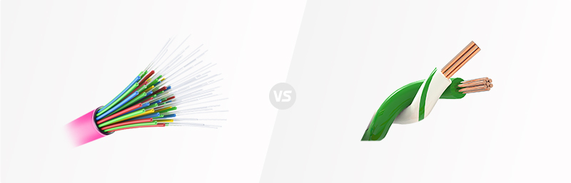 FIBER OPTICS OR COPPER WIRE FIBER OPTICS OR COPPER WIRE