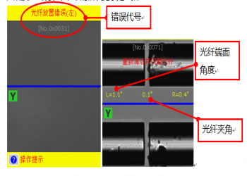 光纤熔接机常见出错提示及解决方法