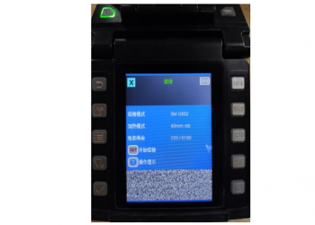 光纤熔接机维修教程：熔接机 CMOS显示区域花屏或黑屏故障的维修方法